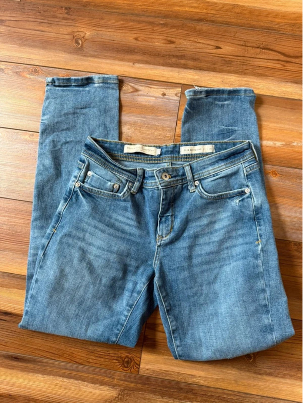 Pilcro by Anthropologie jeans slim boyfriend jeans size 26